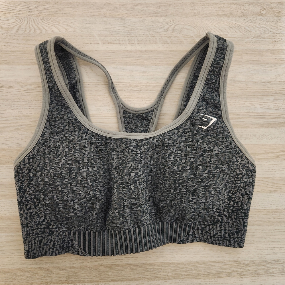 Gymshark Charcoal Sports Bra
